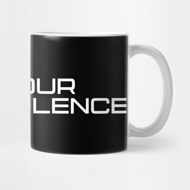 Devour Feculence Minimal Logo White - Milchick by Tv Moments